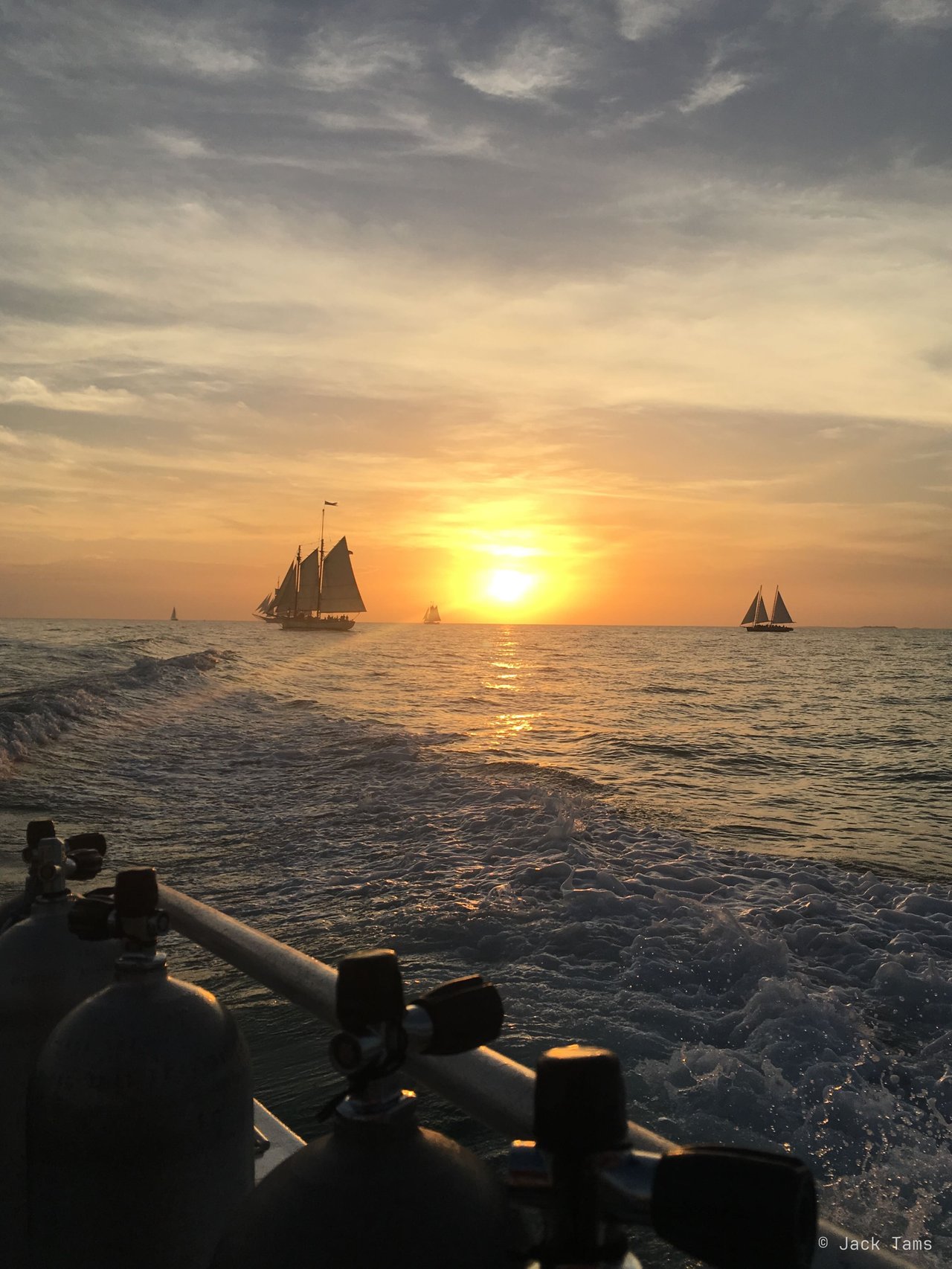 Key West sunset schooners