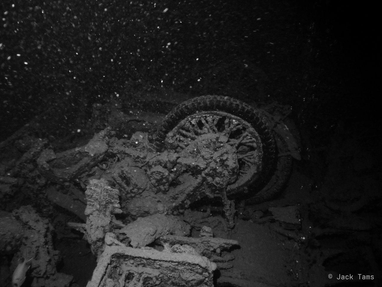 Thistlegorm's motorbikes