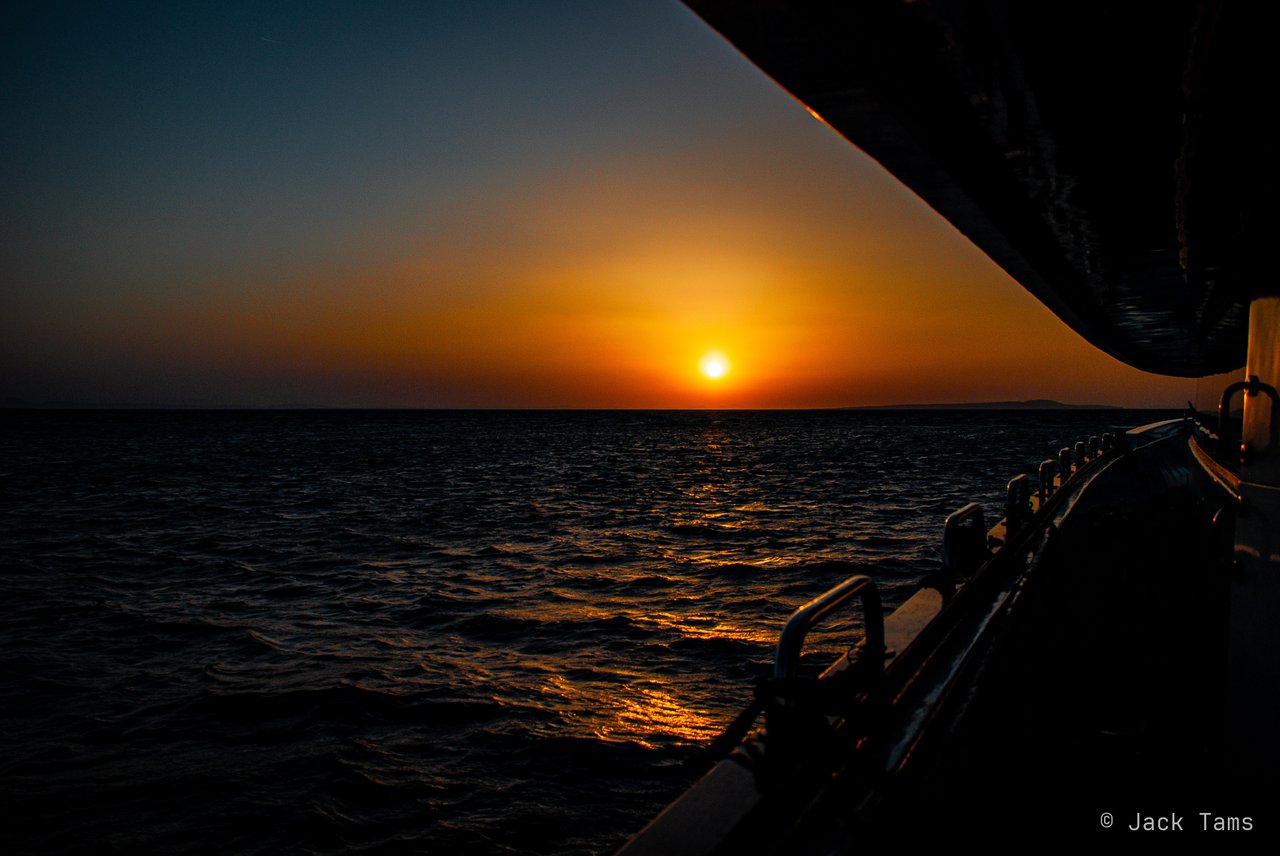 First sunset