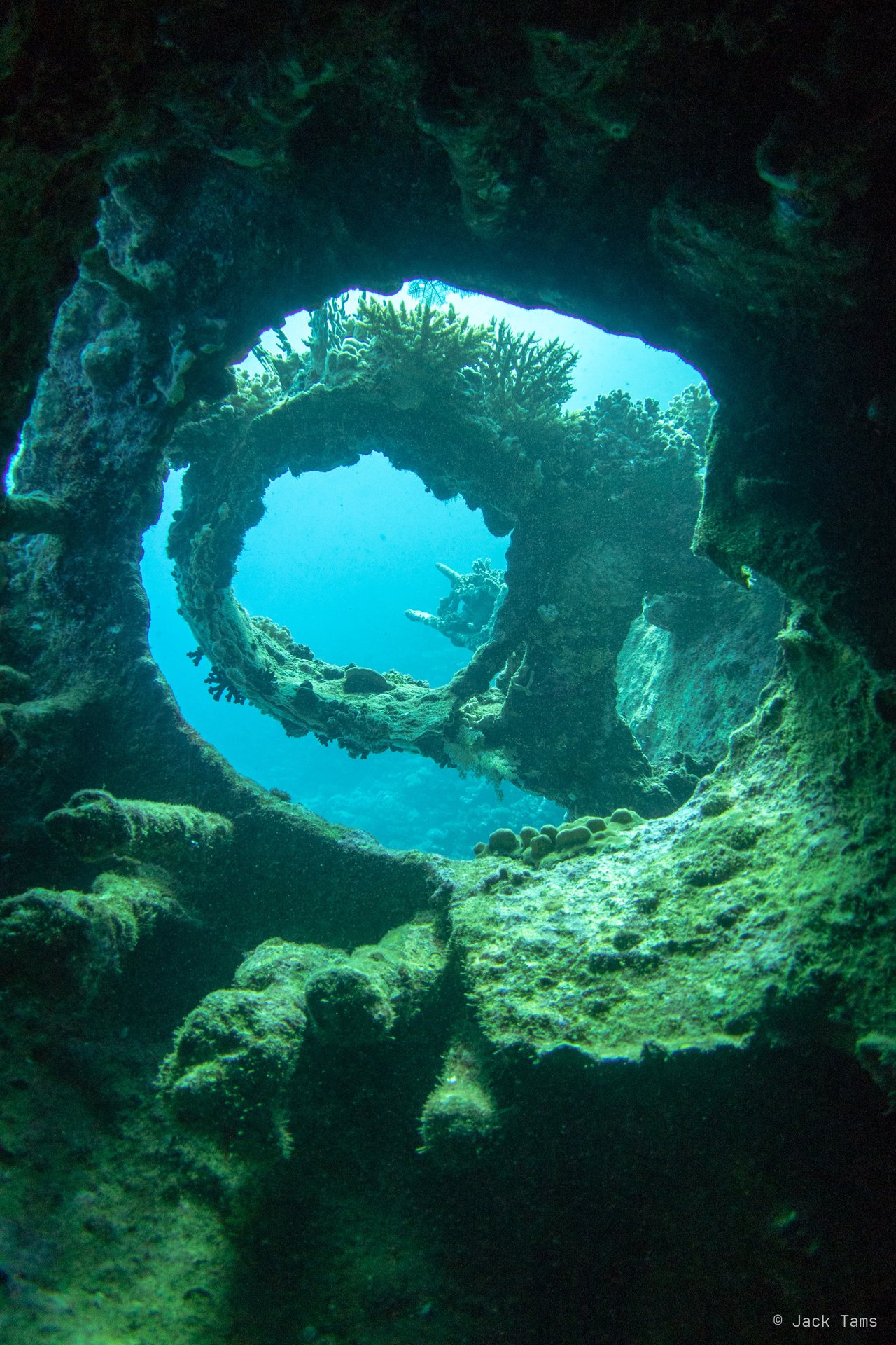 Through the hull