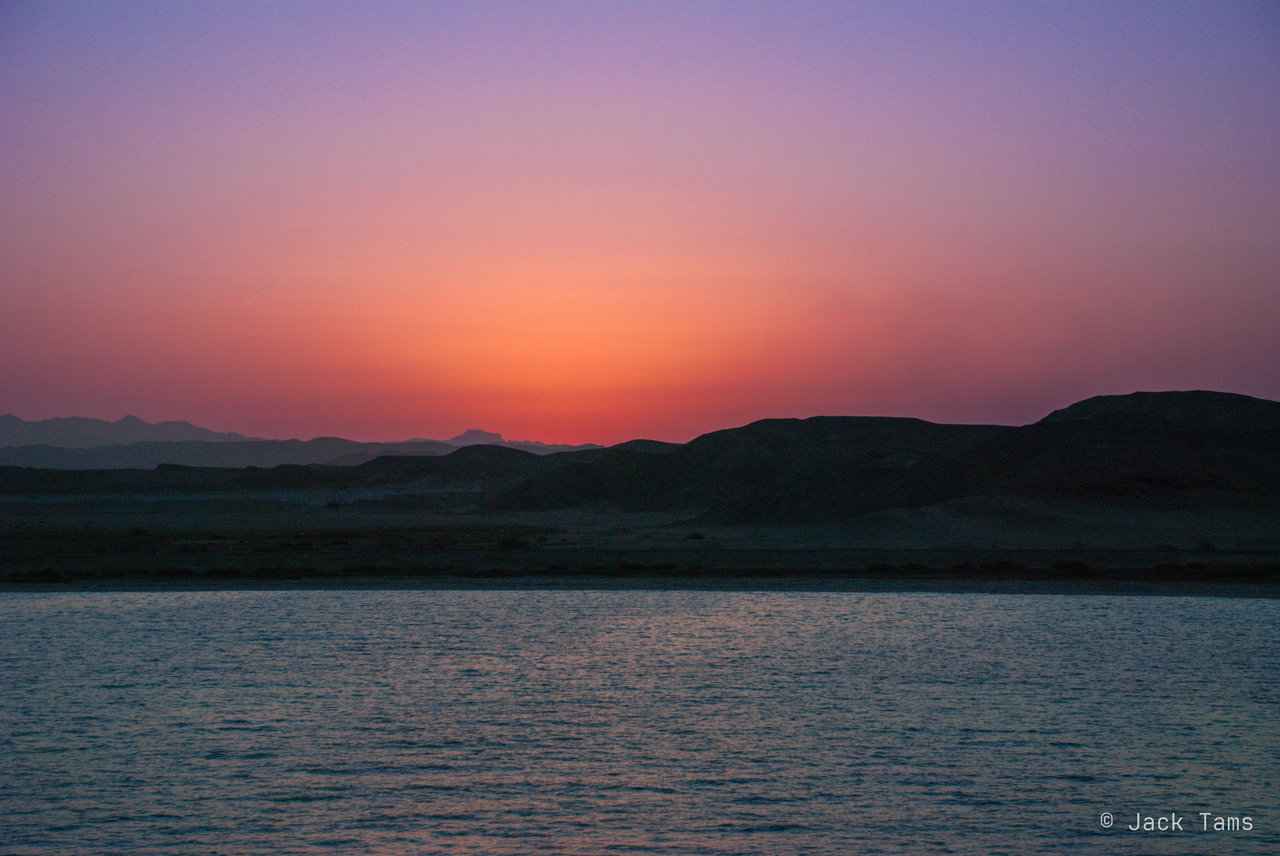 Desert sunset