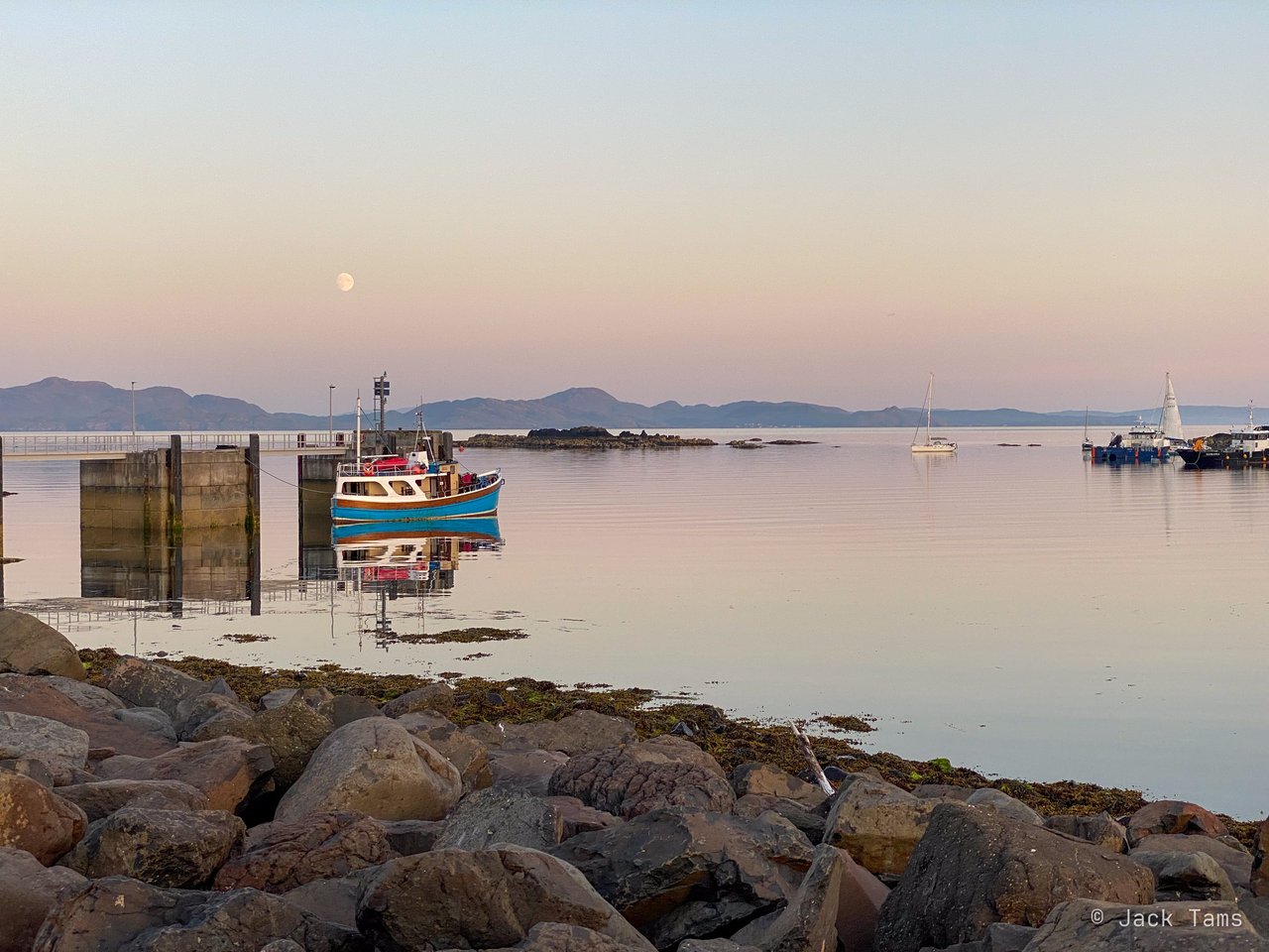 Harbour at dusk