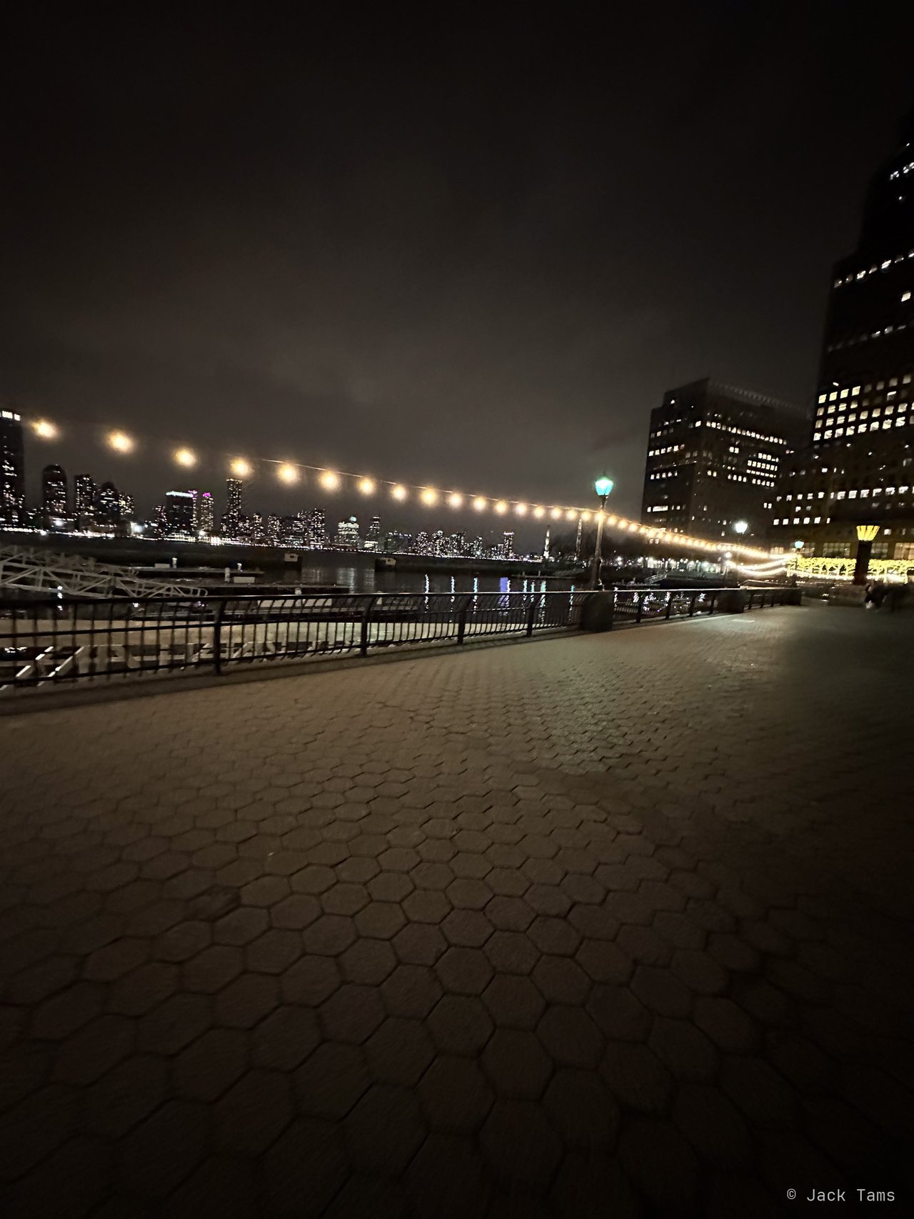 Brooklyn Bridge at night