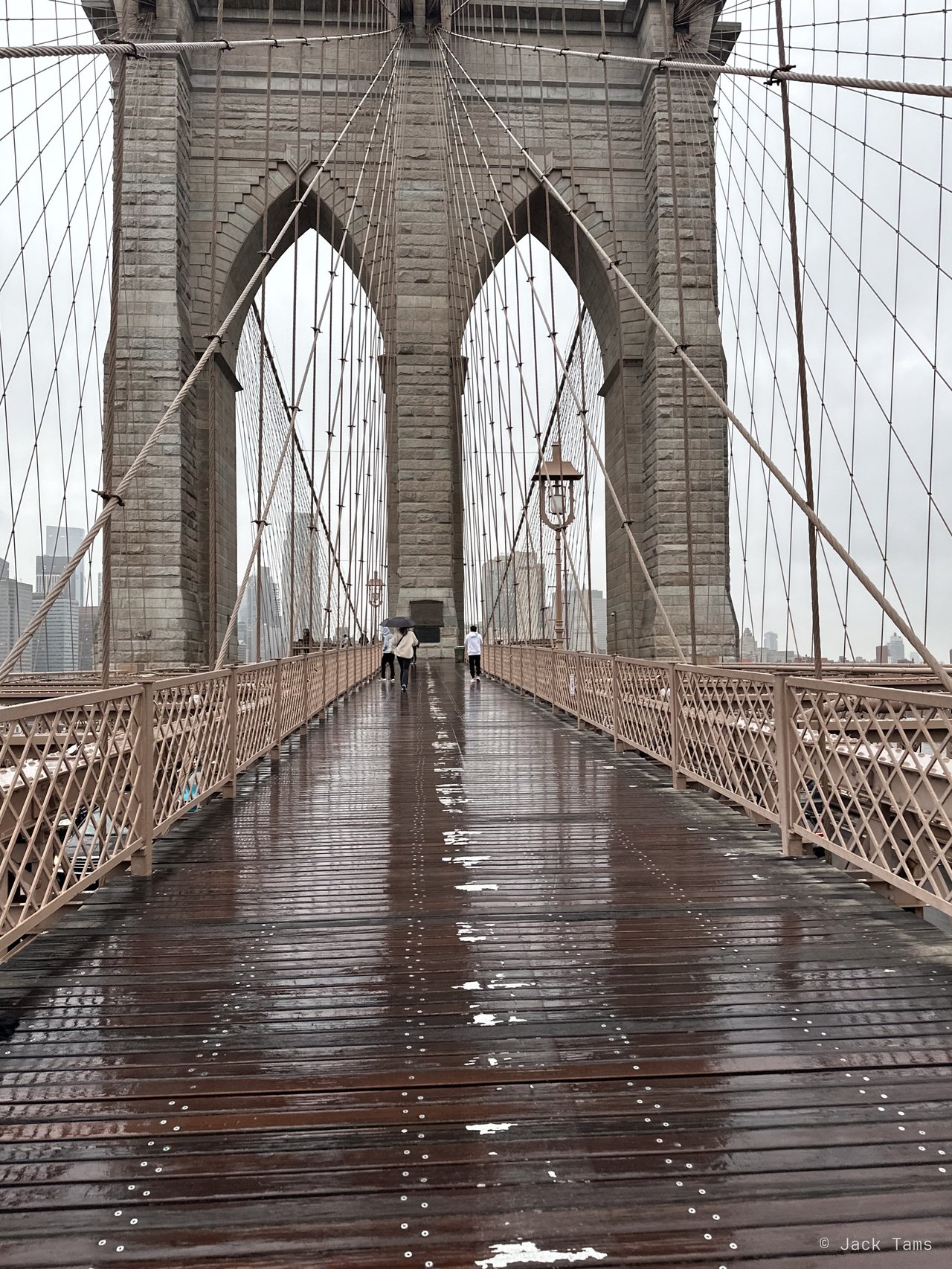 Across the bridge
