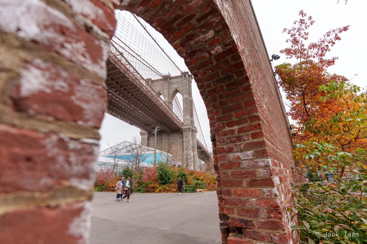 Through the arch