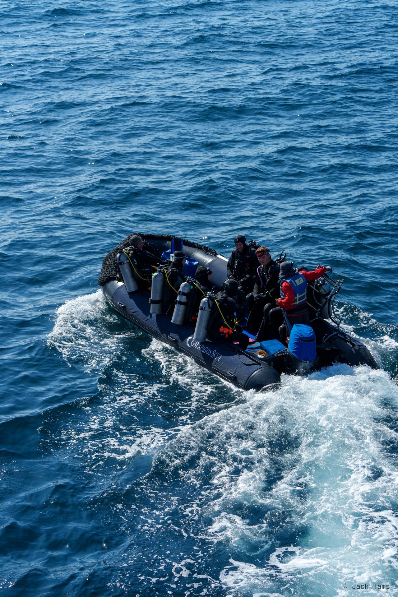 Divers aboard