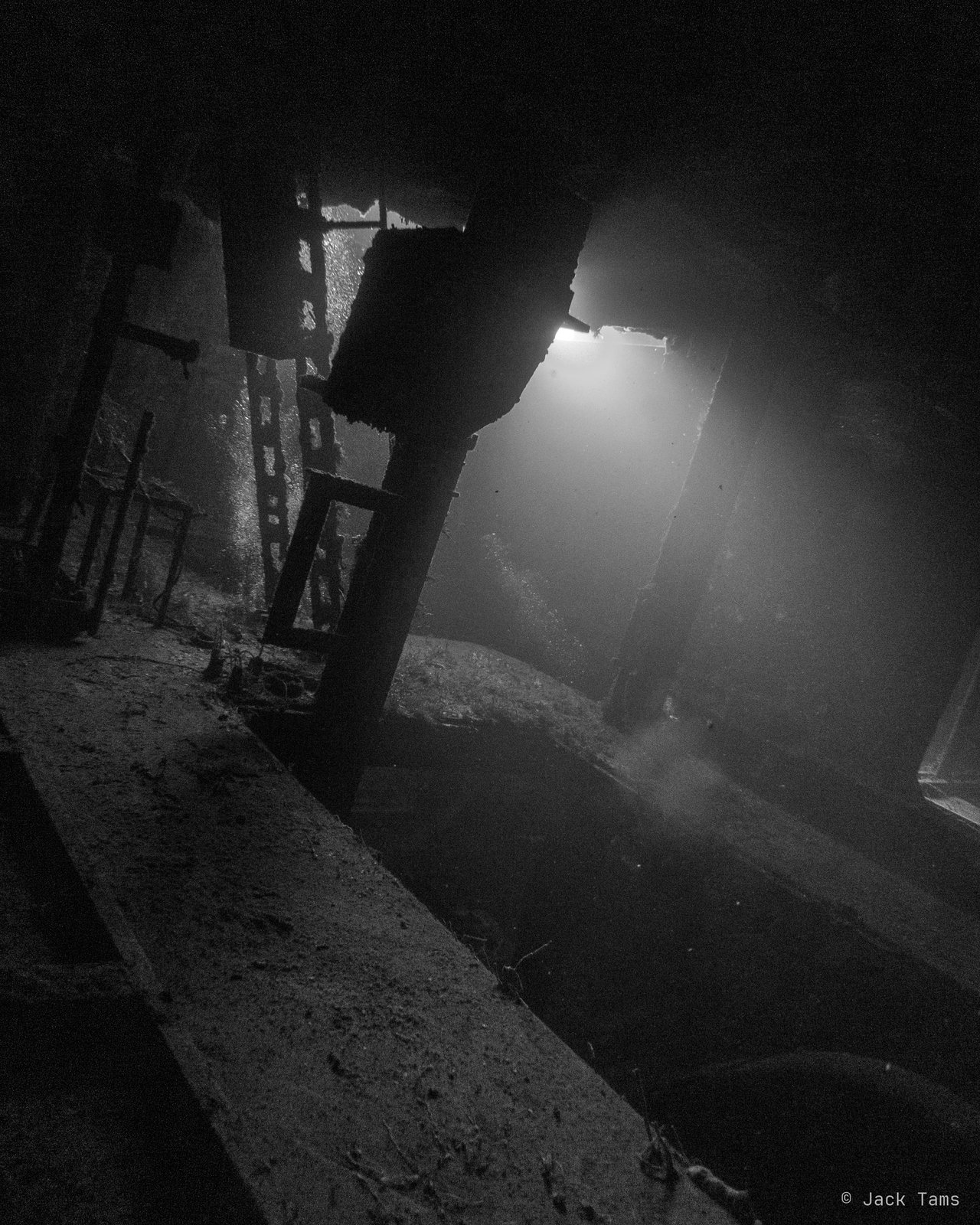 Inside the Kittiwake