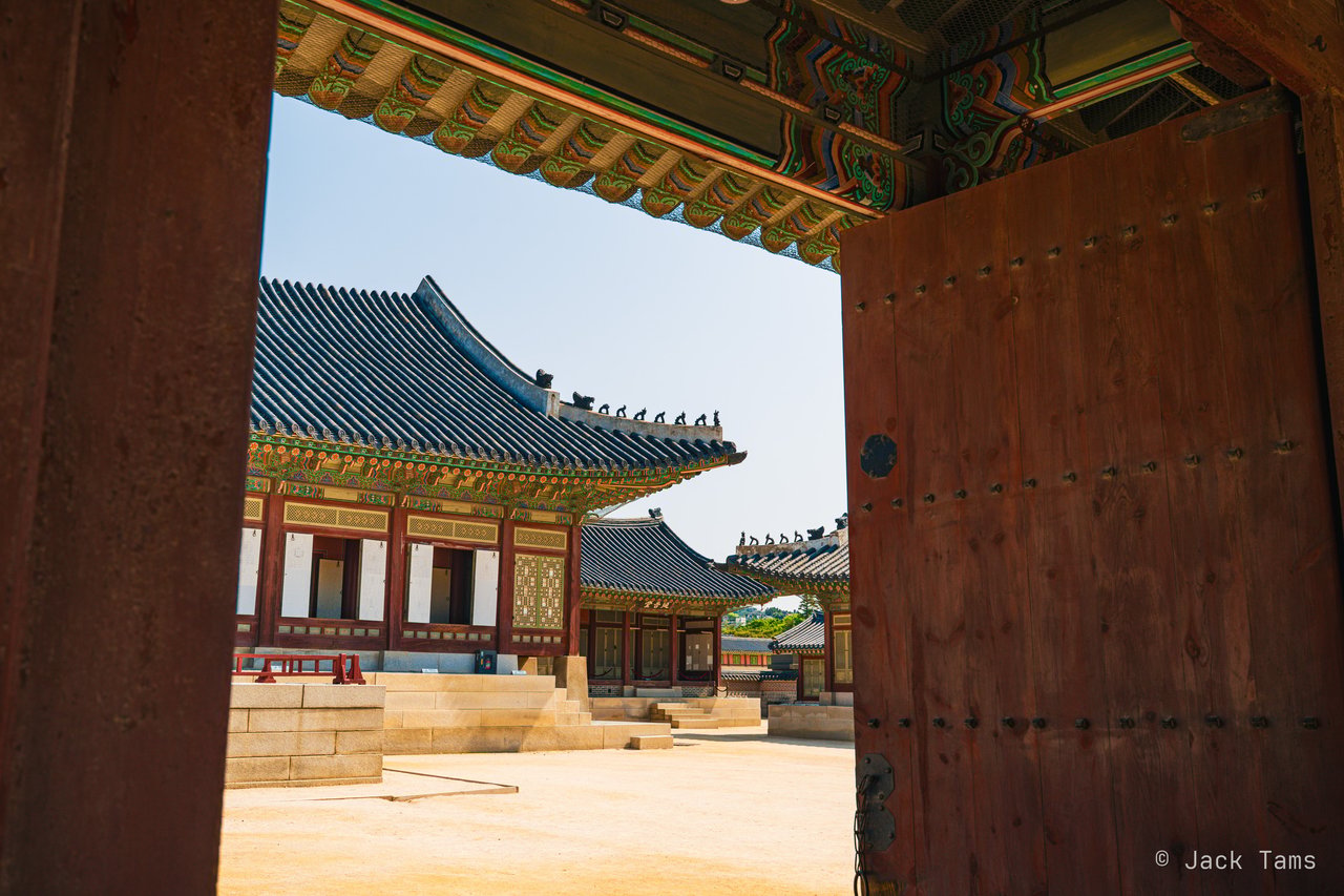 Through the gate