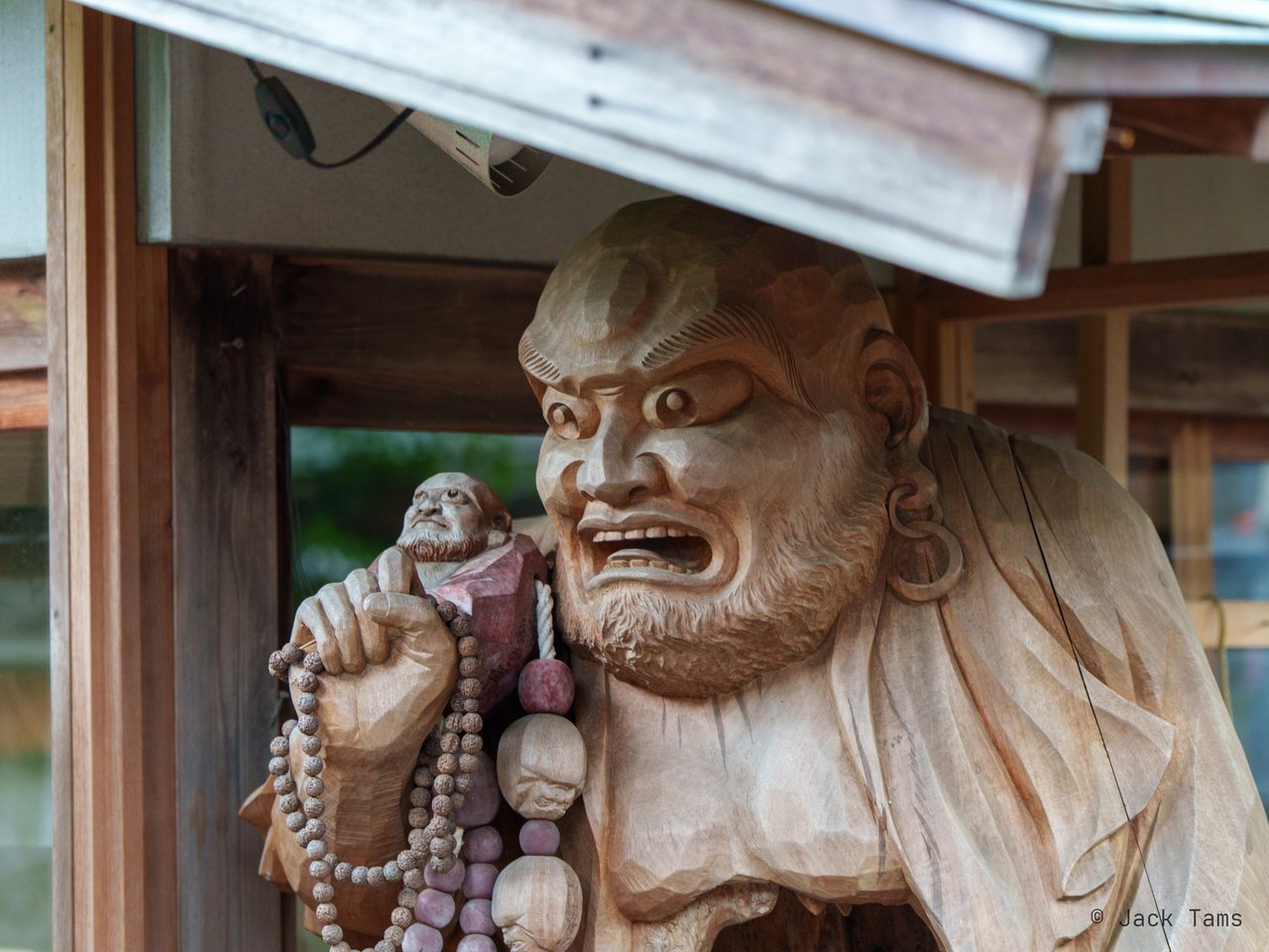 Carved guardian