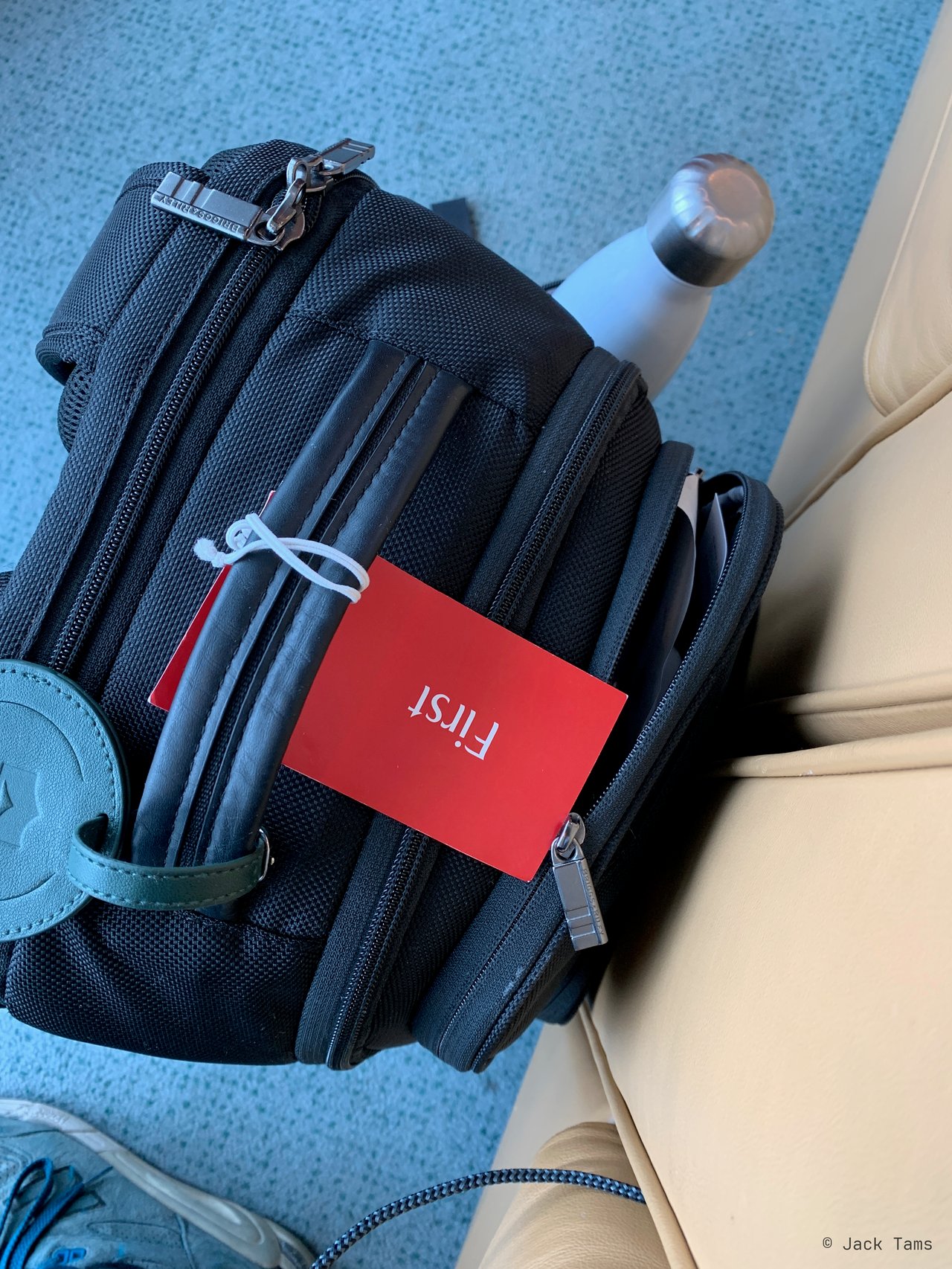 Tagged for First.