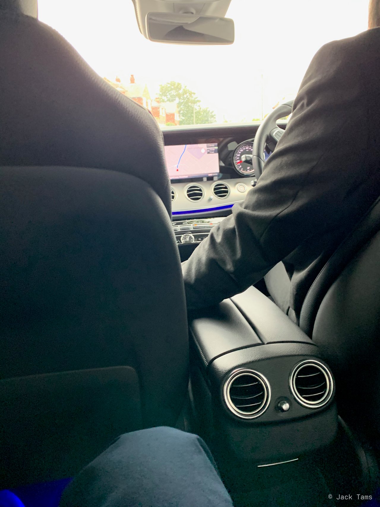 The Emirates chauffeur to Manchester Airport.