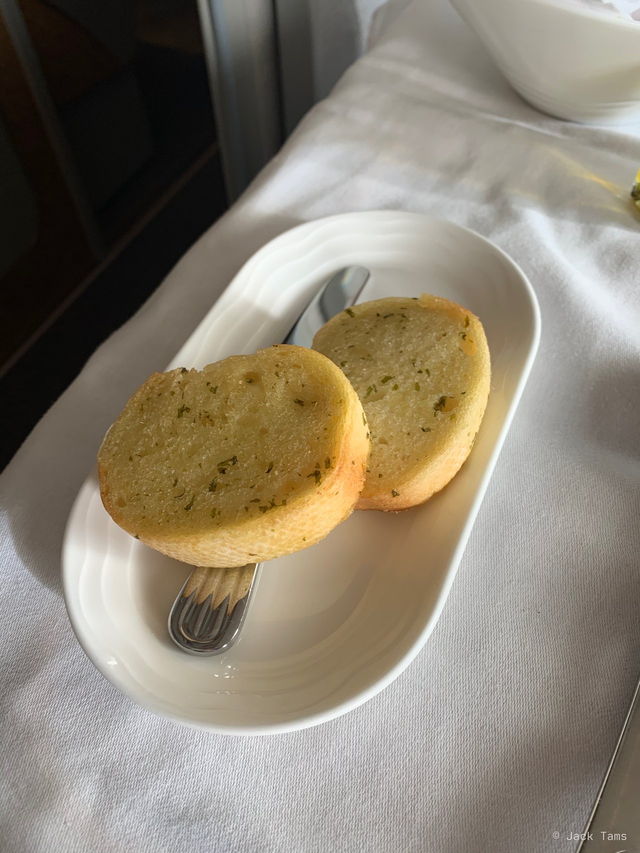 Bread to start.