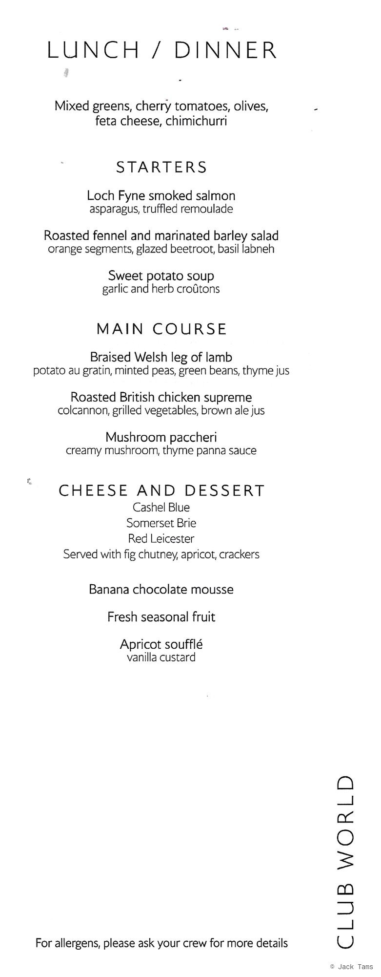 menu, page 3