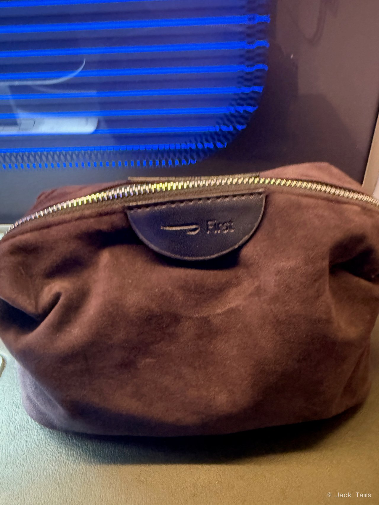 The First amenity kit.