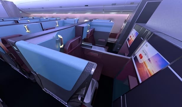 Picture from JAL's website, as I didn't get a good shot without other people in it.