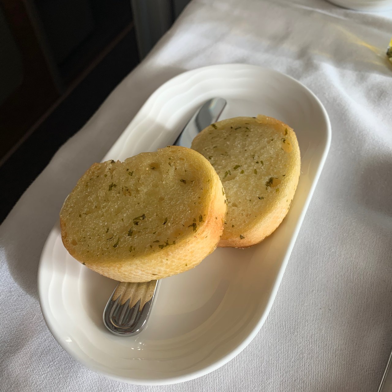 Bread to start.