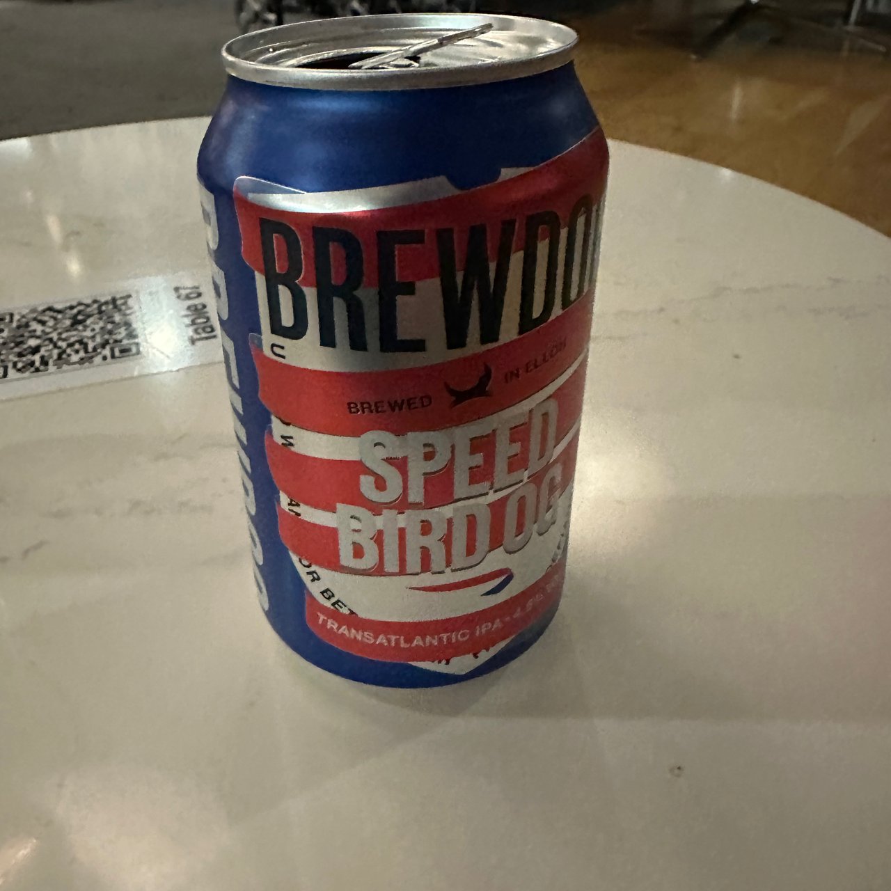 BrewDog's Speedbird, the beer brewed for British Airways.