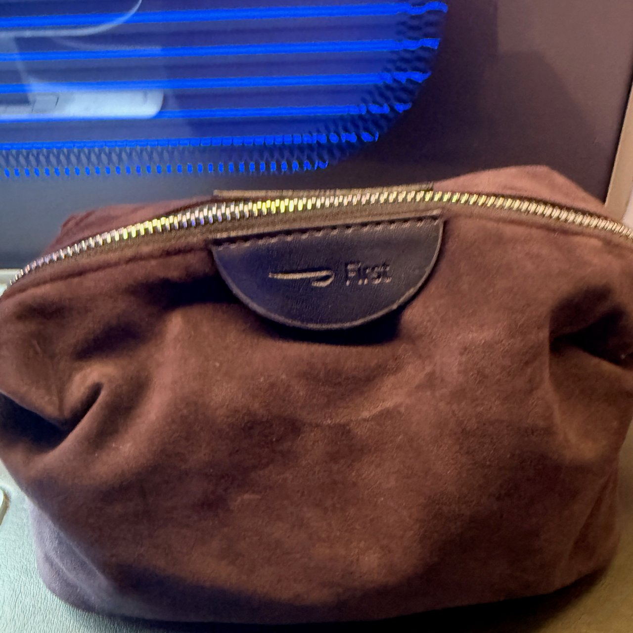 The First amenity kit.