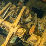 Rusted machinery