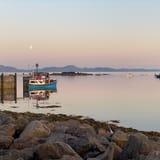 Harbour at dusk