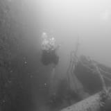 Over the wreck