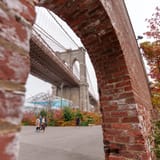 Through the arch