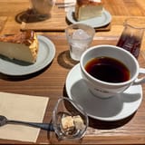 Coffee and cheesecake