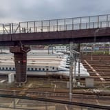 Shinkansen depot