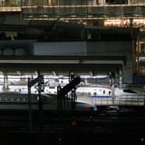 Bullet trains from above