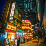 Evening side street