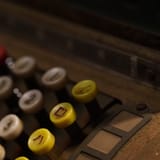 Cash register keys