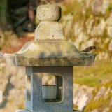 Sparrow on a lantern